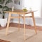 Baxton Studio Leena Mid-Century Modern Natural Oak Finished Wood Counter Height Pub Table 234-13286-ZORO - alternate 5